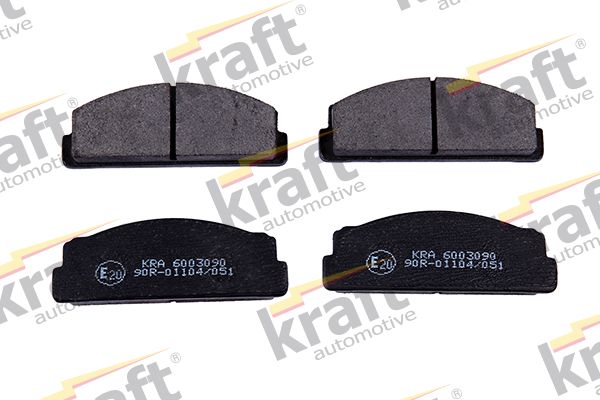 KRAFT AUTOMOTIVE Комплект тормозных колодок, дисковый тормоз 6003090